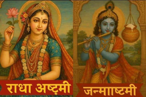 राधा अष्टमी और जन्माष्टमी में क्या अंतर है